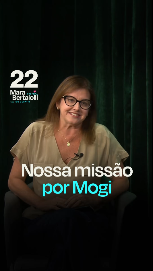 

Mogi é o meu lar, onde cresci, construí minha família e sempre quero estar. Sei que juntos vamos resgatar o respeito e o amor por Mogi.

Essa é uma bandeira da Coligação Compromisso e Amor por Mogi | Republicanos | União | PP | PL | PSD | MDB

